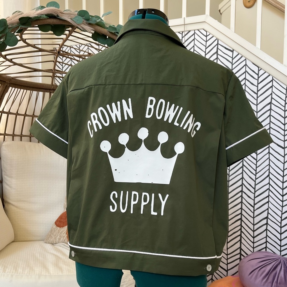 Green Bella’s Bowling Shirt. Twilight